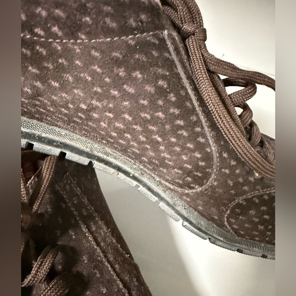 Prada Brown Suede Men's Shoes 12 - Picture 16 of 16